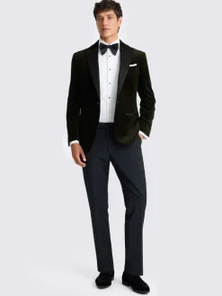 Veste MOSS Coupe classique en velours