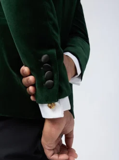 Veste Ted Baker Tailoring en velours vert