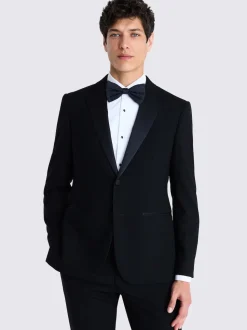 Vestes de costume MOSS Ajusté en laine à revers crantés