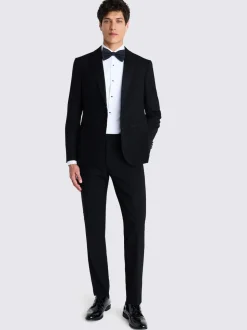 Vestes de costume MOSS Ajusté en laine à revers crantés