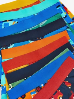 Véhicules multiples - Lot de 10 boxers (1.5-16ans)