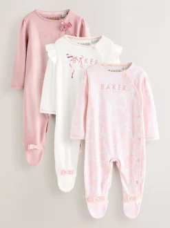 vieux rose - Baker by Ted Baker Lot de 3 dors-bien