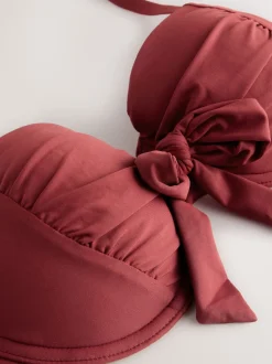 Vin de baies - Haut de bikini bandeau à armatures avec nœud