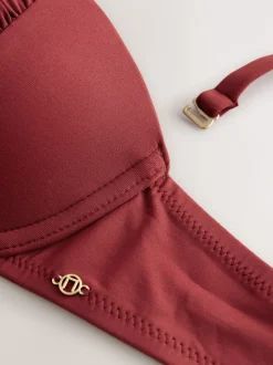 Vin de baies - Haut de bikini bandeau à armatures avec nœud