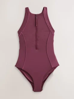Vin de baies - Maillot de bain Active à col montant avec contrôle du ventre