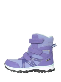 Violet - Bottes de neige Mountain Warehouse Slope Softshell enfant