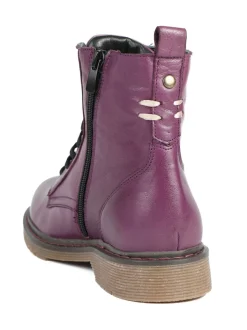 Violet - Bottes Pavers All en cuir Chaussures à talons