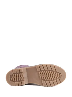 Violet - Bottes Pavers All en cuir Chaussures à talons