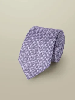 Violet - Charles Tyrwhitt Grenadine cravate italienne