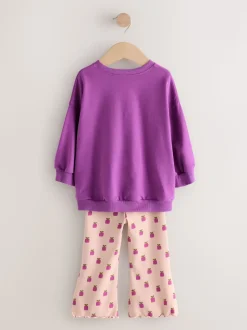 Violet - Ensemble de 4 sweat-shirts (3mois à7ans)