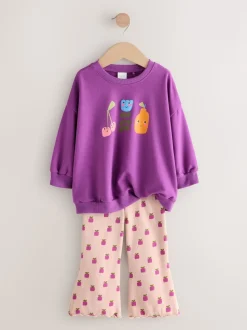 Violet - Ensemble de 4 sweat-shirts (3mois à7ans)