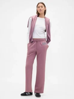 Violet - Jogging Gap droit à logo