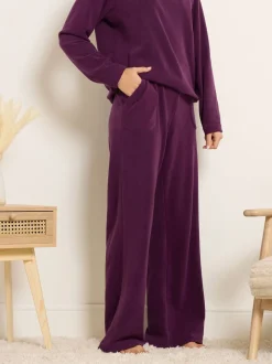 Violet - Jogging Long Tall Sally en micropolaire