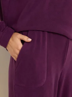 Violet - Jogging Long Tall Sally en micropolaire