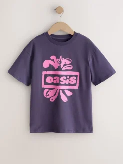 Violet - T-shirt oversize Oasis Band (3-16ans)