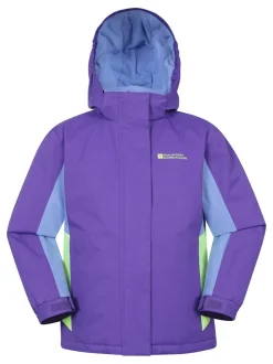 Violet - Veste de ski Mountain Warehouse Honey doublée de polaire