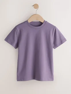 Violet doux - T-shirt Manches courtes (3-16ans)