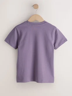 Violet doux - T-shirt Manches courtes (3-16ans)