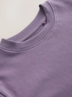 Violet doux - T-shirt Manches courtes (3-16ans)