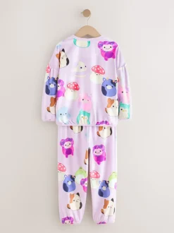 Violet lilas - Pyjama Squishmallows en polaire confortable (5-14ans)