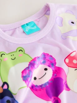 Violet lilas - Pyjama Squishmallows en polaire confortable (5-14ans)