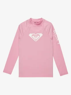 Violet lilas - Roxy Girls Wholehearted à logo à manches longues
