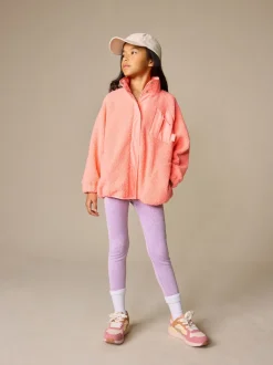 Violet lilas - Taille haute Leggings (3-16ans)