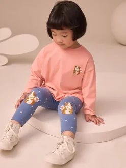 Violet/rose - Lot de 3 leggings (3mois-7ans)