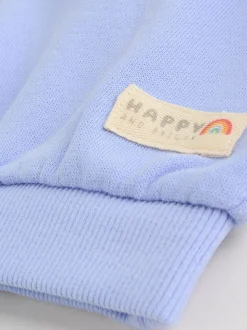 Violet/Rose/Bleu - Ensemble 6 pièces pour bébé sweat et jogging (0mois2ans)