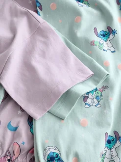 Violet/vert - Lilo & Stitch Survêtement Pyjamas 2 Pack (3-16ans)