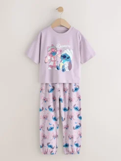 Violet/vert - Lilo & Stitch Survêtement Pyjamas 2 Pack (3-16ans)