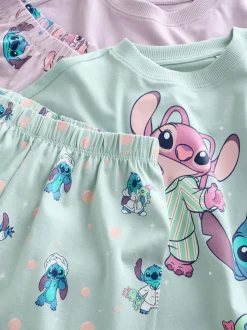 Violet/vert - Lilo & Stitch Survêtement Pyjamas 2 Pack (3-16ans)