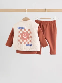 Visages neutres - Ensemble Gilet et Leggings bébé (0mois-2ans)