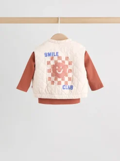 Visages neutres - Ensemble Gilet et Leggings bébé (0mois-2ans)