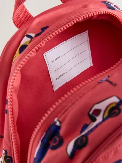 Voitures de course rouges - sac à dos