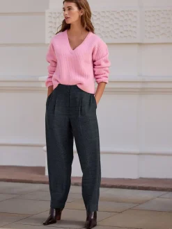 Vérification bleue - Pantalons N. Premium Coupe ballon en laine