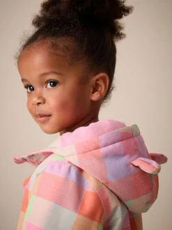 Vérification lumineuse - Veste imprimée imperméable (6mois à7ans)