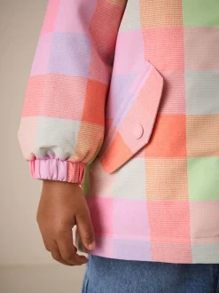 Vérification lumineuse - Veste imprimée imperméable (6mois à7ans)