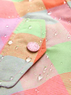 Vérification lumineuse - Veste imprimée imperméable (6mois à7ans)