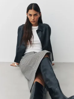 Vérification neutre - Jupe Crayon Ponte