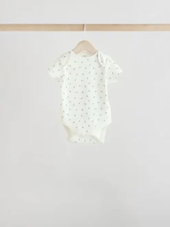 Zèbre gris - Lot de bodys à manches courtes pour bébé 100% coton 5